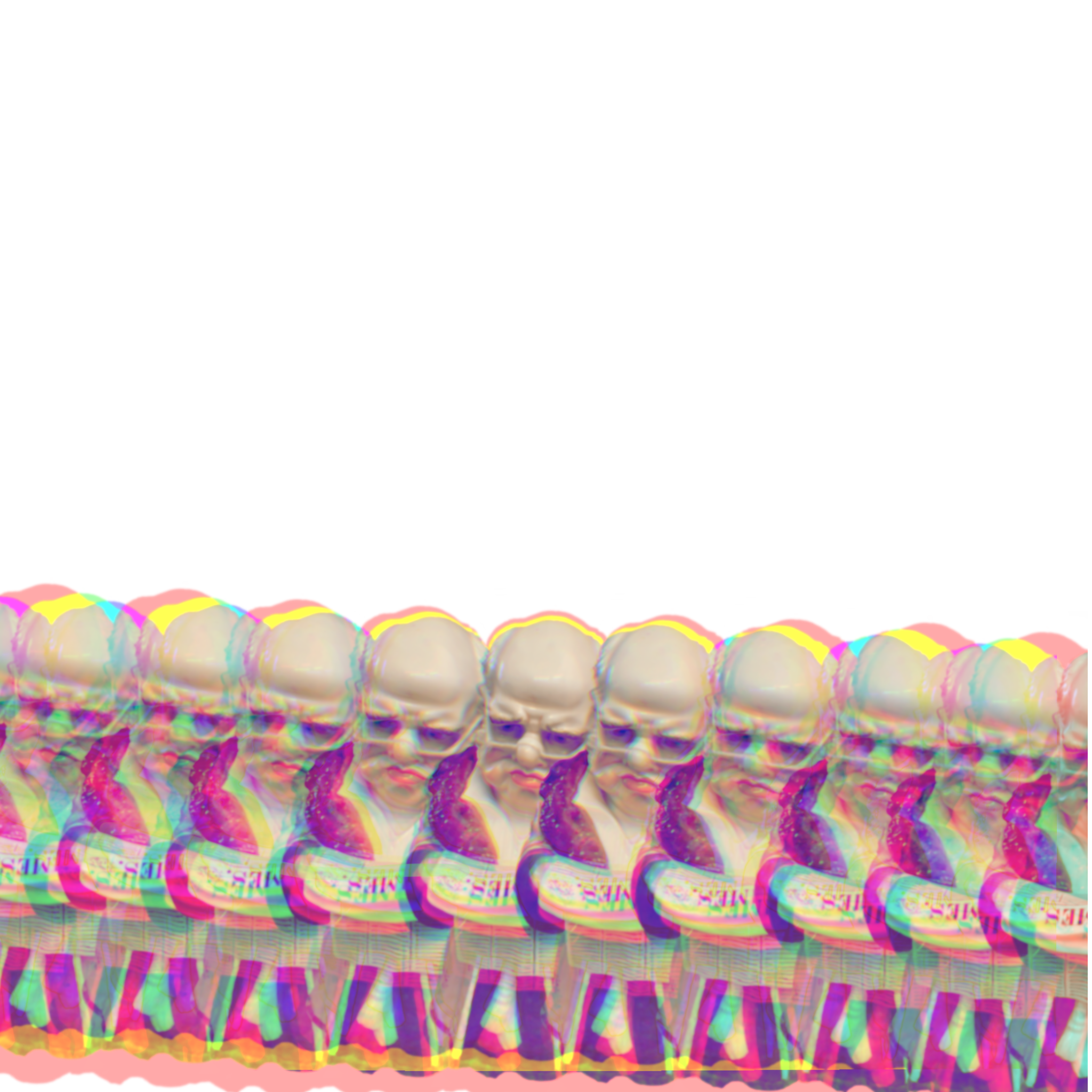 background ceramic elder reading news paper